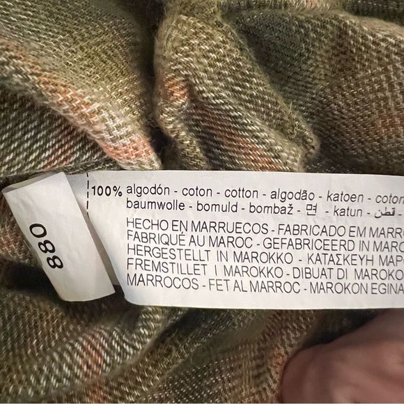 Zara Girls Plaid Side Tie Shirt Dress Size 10 - Picture 8 of 9